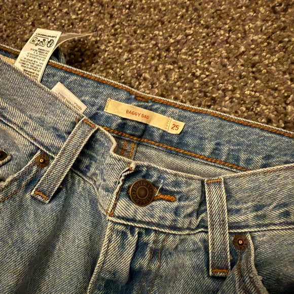 Womens Levi’s baggy dad jeans size 25 - Picture 3 of 3